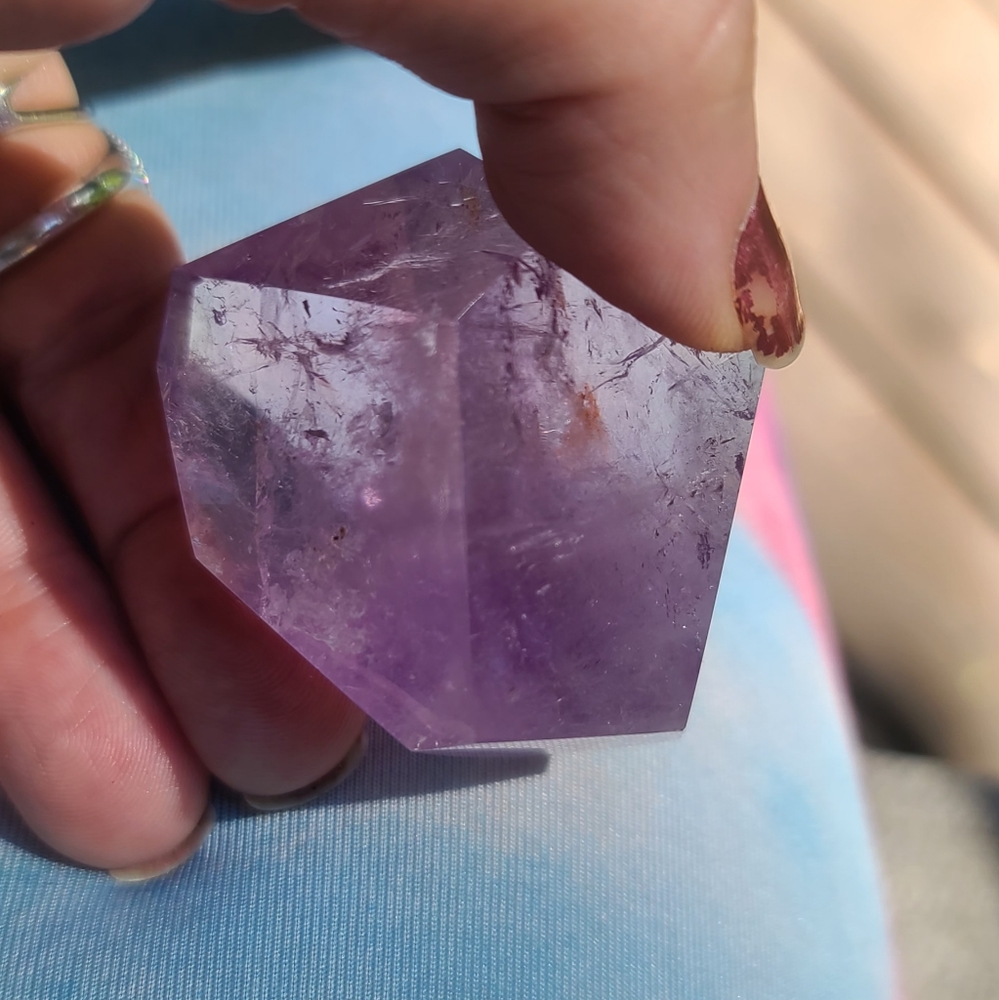 COPY - Hexagonal Chunk of Amethyst p3 - Picture 10 of 13